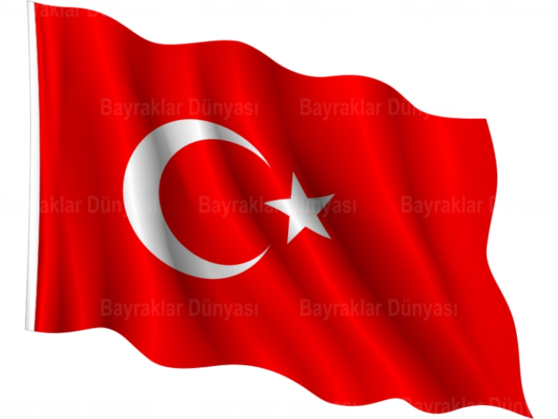 Türk Bayrak 120x180cm Raşel Kumaş