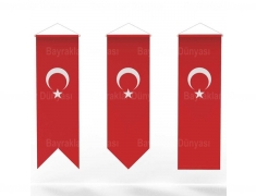Türk Kırlangıç Bayrağı 100x400cm 